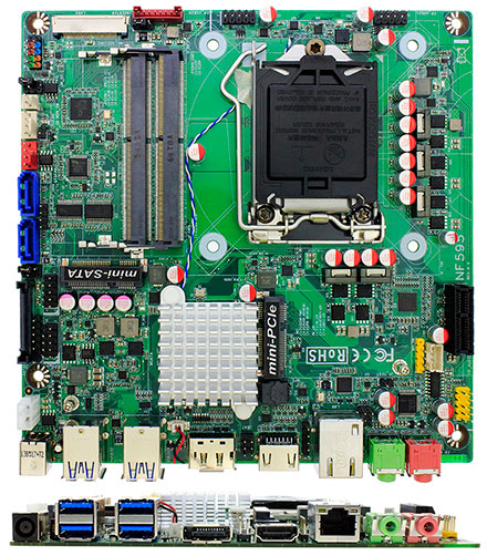 Jetway NF595-H110 (Intel H110 Skylake)