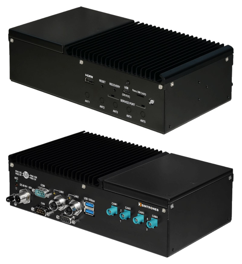 Sintrones IBOX-601-M12X-01-ONX16-S1T (NVIDIA Jetson Orin NX Fanless Edge AI, <b>16GB, 960GB SSD</B>)